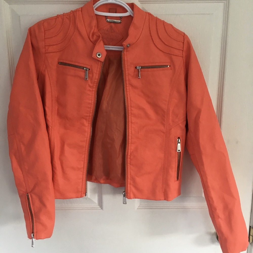 Faux Leather Jacket